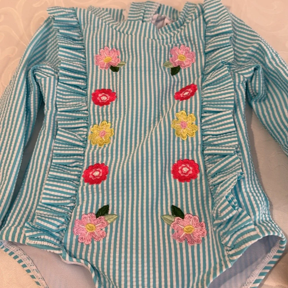 Nicole Miller Swim Rashguard. Size 12 months